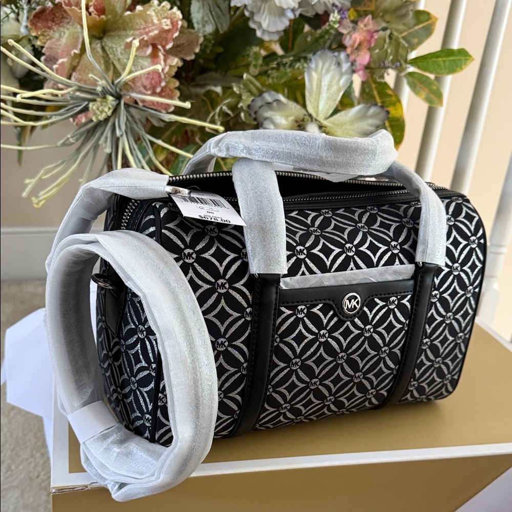 Michael Kors Crossbody Purses Silver Hardware Brand New Authentic